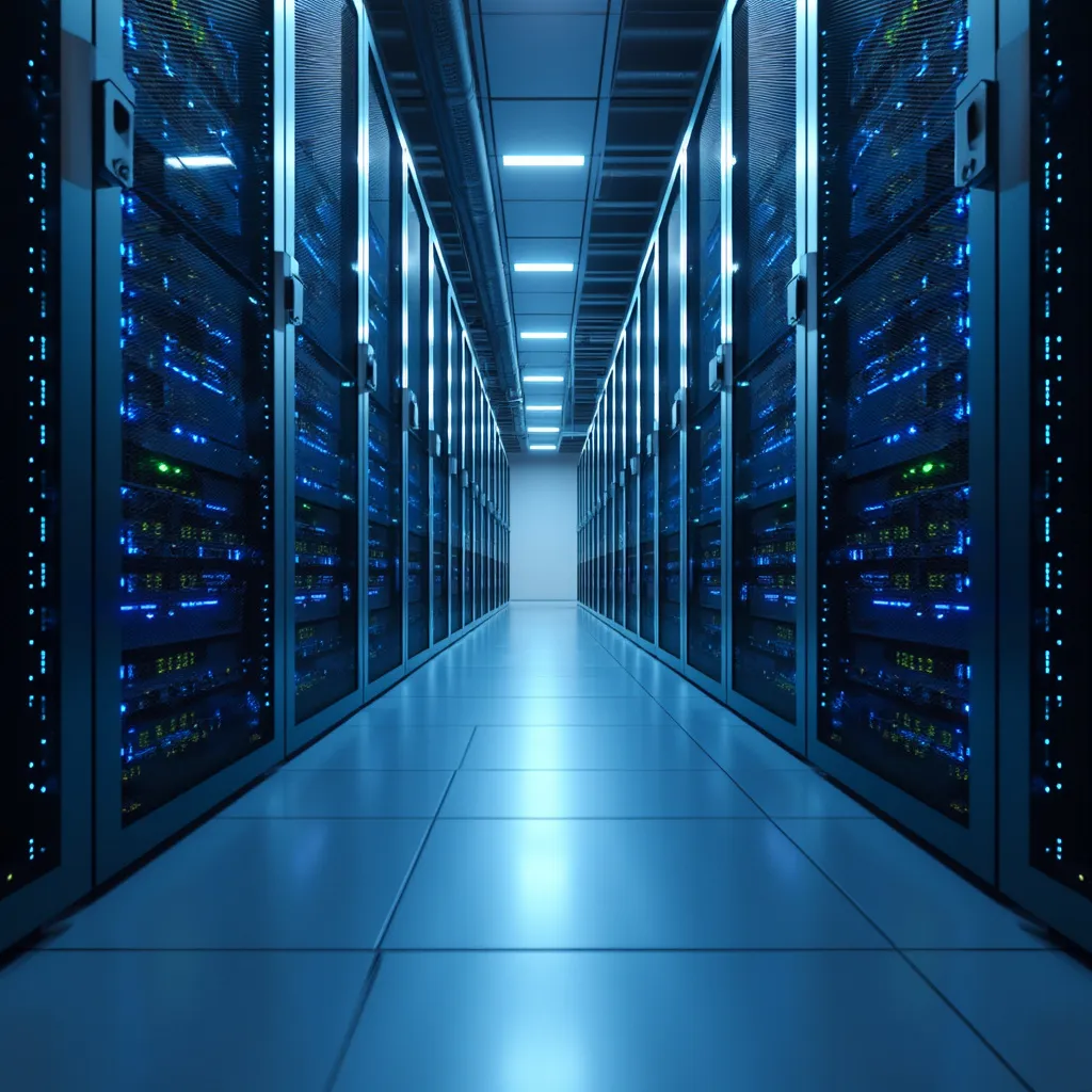 Servidores num data center